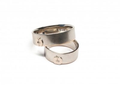 Vestuviniai žiedai „Obuoliukas“